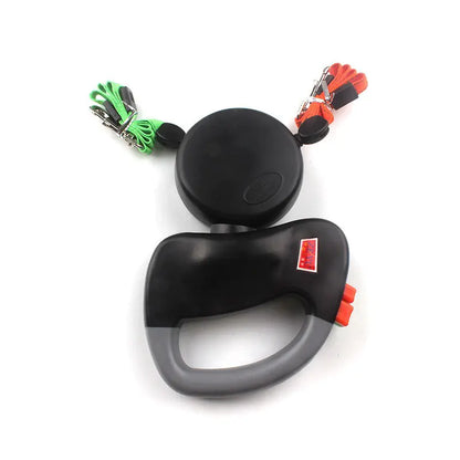 TwinTrek Dual Dog Retractable Leash